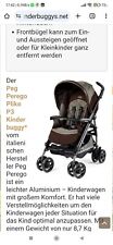 Pliko peg Pegerego Kinderwagen / Buggy Rose/ Grau