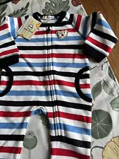  STEIFF - Anzug -Weiß mit Rot