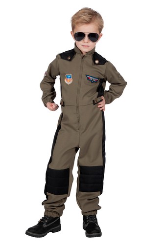 Wilbers top gun pilot kostüm - gun,