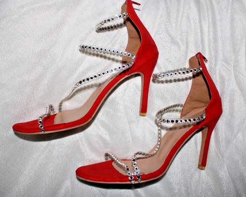 Rote high heels 43 4 - heels,, gr.