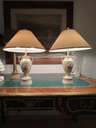 Porzellan vasen lampen 1910 - vasen-lampen,
