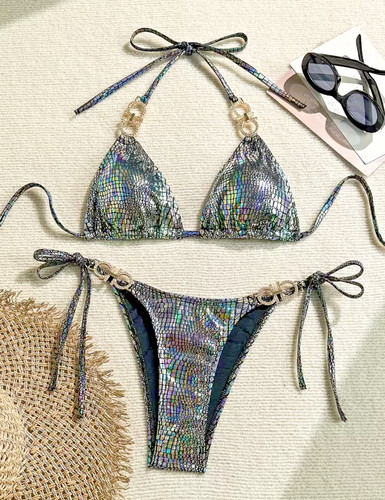 Damen bikini glitzer - glitzer, effekte