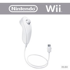 Nunchuk RVL-004 (weiß) ORIGINAL Nintendo Wii für Remote Controller Fernbedienung