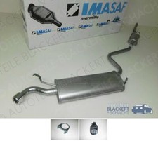 IMASAF ESD Auspuff Endtopf für Fiat Seicento 1.1 Sporting 1998-2001