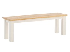 Rustikale Sitzbank Capera aus