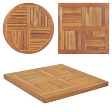 Tischplatte Massivholz Teak