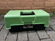 Angelkoffer mit Zubehör, gebraucht