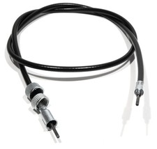 Tachowelle für Harley-Davidson 108cm Vorderrad 16mm + 5/8 Tachoanschluss Schwarz