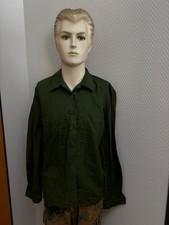 Schwedische Armee Feldhemd grün  48 m Baumwollhemd Army Jagd  Feldbluse Vintage