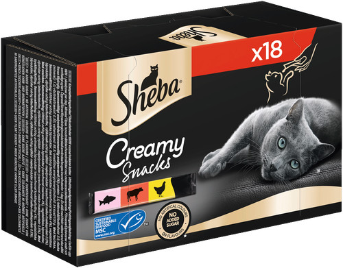 12g sheba creamy snack - 12g,