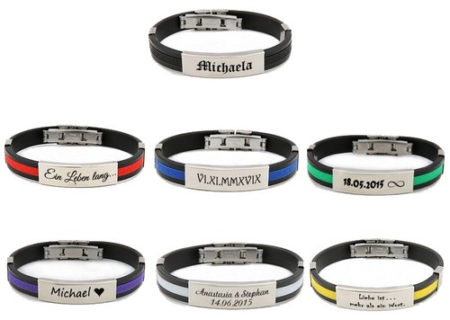 Kautschuk armband mit - kautschuk,