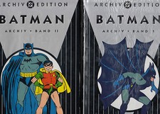DC ARCHIV EDITION (deutsch) 3 + 6 - BATMAN 1 + 2 - DINO VERLAG 2000 - OVP