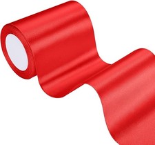 Geschenkband Rot, 10 cm x 22 m