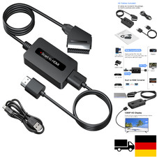 Scart auf HDMI Konverter mit