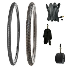 2x 28 Zoll KUJO Fahrradreifen PANNENSICHERER mit Schläuchen 35c-38c-40c-45c