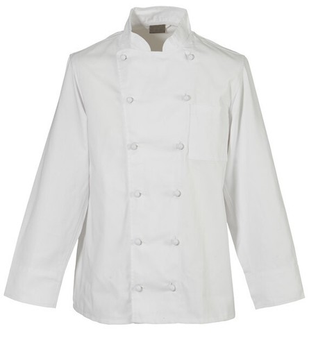 Standard kochjacke weiß - standard,