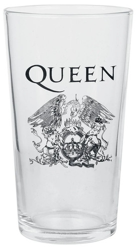 Queen bierglas crest klar - bierglas,