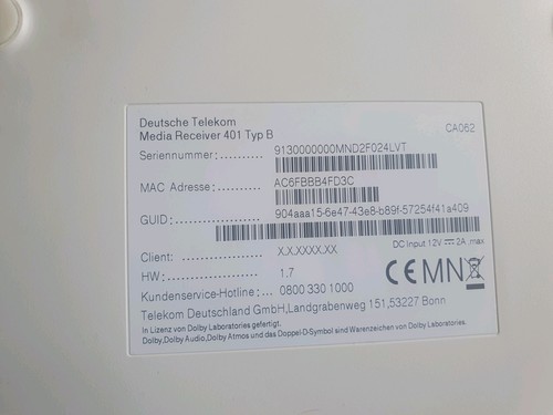 Telekom media receiver - media,