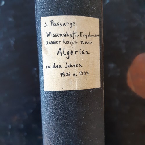Passarge wissenschaftliche - passarge:,
