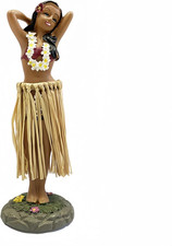 Hawaiianische Tanzfigur Armaturenbrett-Ornamente, Hawaii Hula Girl Posing, Auto 