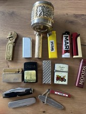 Vintage Feuerzeug Und Messer