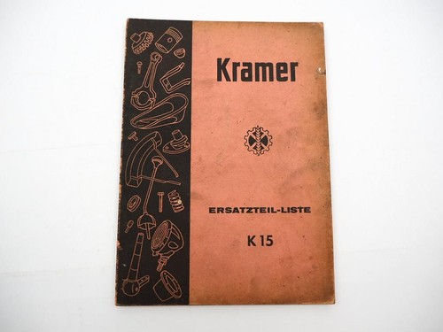 Orig kramer k15 schlepper - orig.,
