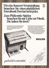 Philips Philicorda - Reklame