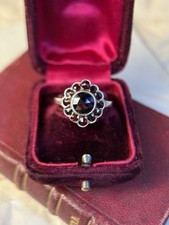 Jugendstil Ring Gr. 55 Silber