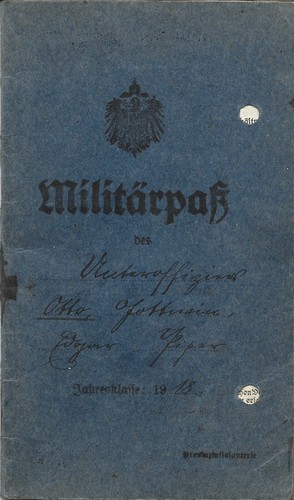Militärpass 1918 musik - militärpass, 1918–23