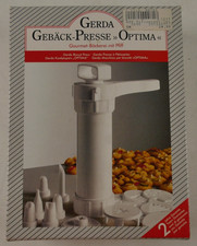 Gerda Gebäckpresse Optima OVP