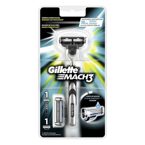 Gillette mach3 rasierer mit - rasierer,