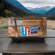 Wunderschöner OLDTIMER Cabrio Lederkoffer