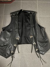 Motorrad Weste XXXL aus Leder
