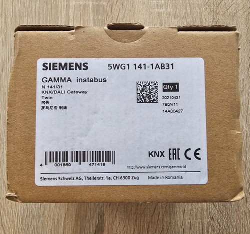 Siemens knx dali gateway - dali, twin