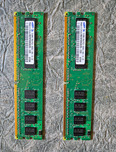 Samsung 2x512mb ddr2 sdram - 2x512mb,
