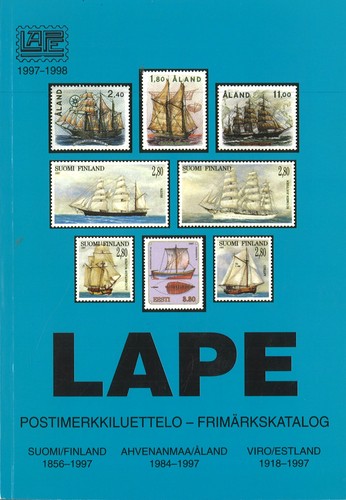 Lape frimärkskatalog finland - lape,
