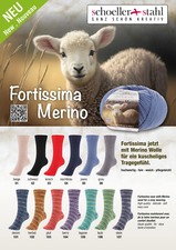Schoeller & Stahl Fortissima Merino Sockenwolle  100g  Stricken Wolle Merino