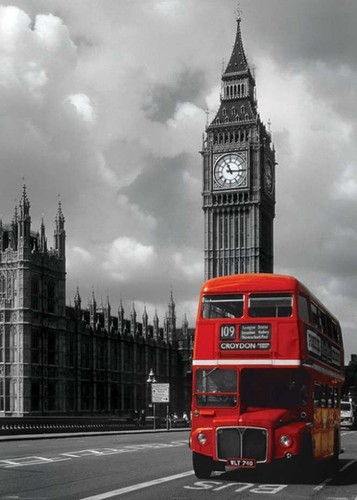 Xxl poster riesig london red - riesig,
