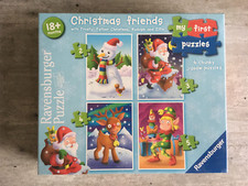 Ravensburger my first puzzles Weihnachten ab 18 M. 4 Puzzle 2 / 3 / 4 / 5 Teile