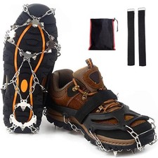 Steigeisen Wandersteigeisen Schuhspikes rutschfeste Eisspikes Schuhkrallen