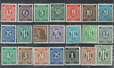 Restlot älterer Marken "