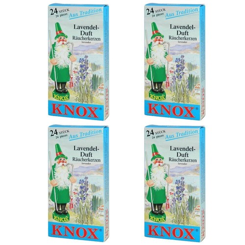 Knox 4er set - -, räucherkerzen