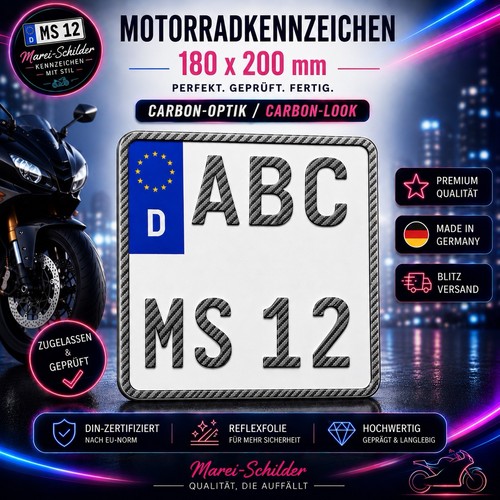 Carbon optik motorrad - 1,