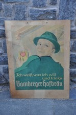 Altes brauereischild 20er - altes,