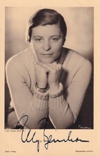 Elly Beinhorn - berühmte Fliegerin - Ross Nr. 7816/1 - original signiert