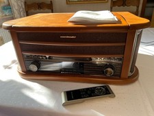 Soundmaster NR 545 DAB Musikcenter Plattenspieler CD Radio Bluetooth AUX Kasette