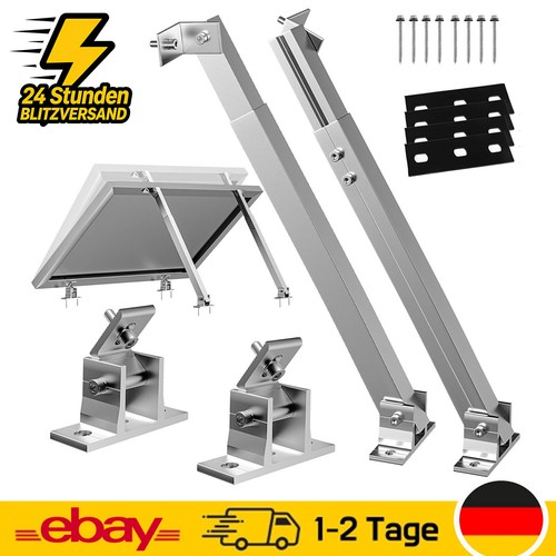 Solar modul halter set bis - modul,