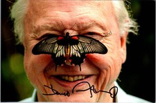 Original Autogramm David Attenborough (*1926) /// Autograph signiert sign 298449