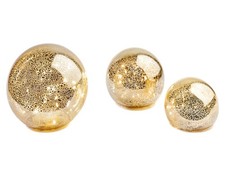 LIVARNO home LED-Windlichter 3er Set Dekokugel Lampe Leuchte Dekolampe *B-Ware