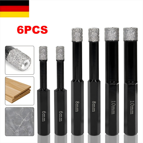 Diamant bohrer - 6x,